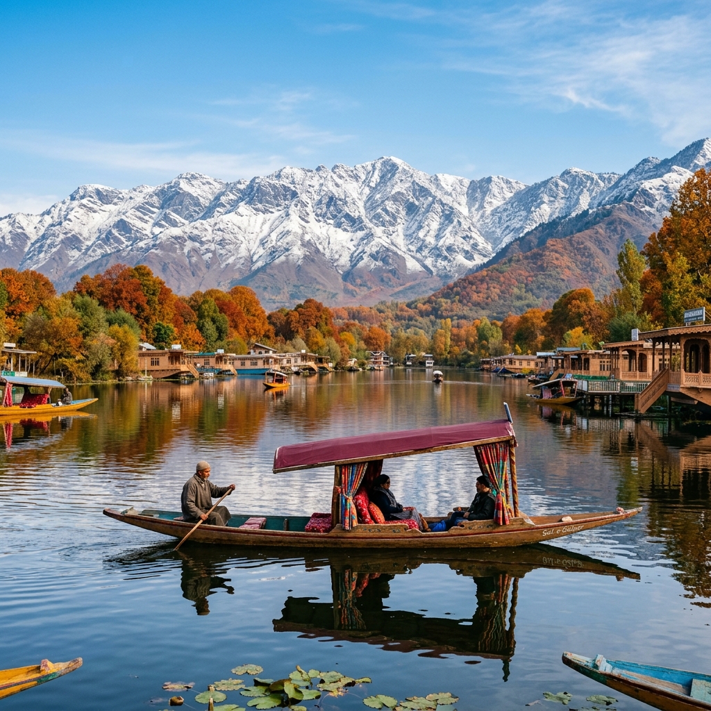 Srinagar Dal Lake Shikara